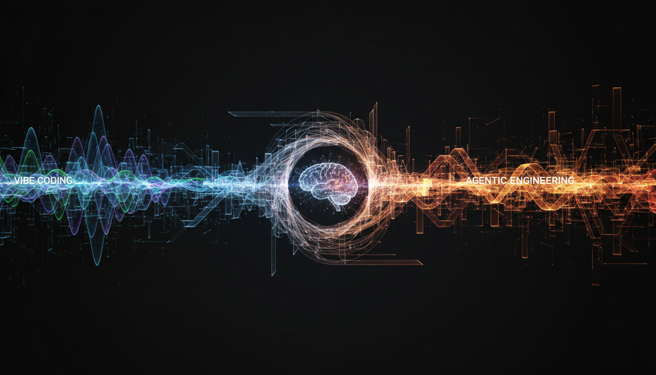 From Vibe Coding to Agentic Engineering: Why the Human Is Still the Bottleneck